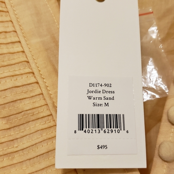 Loveshackfancy Jordie Dress Warm Sand NEW - Picture 5 of 8